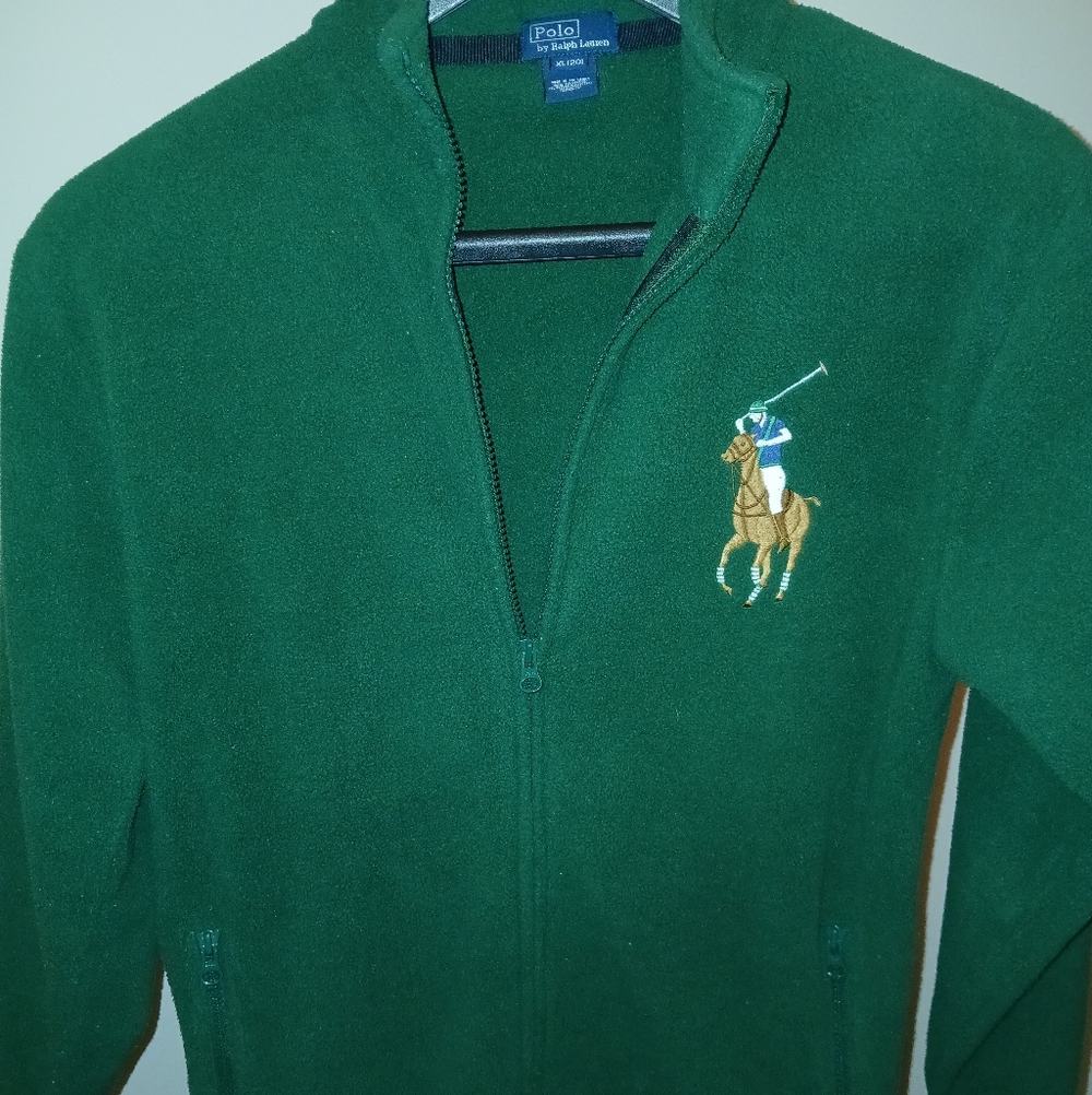 Polo by Ralph Lauren Green Kids Jacket Sz. XL (18-20)